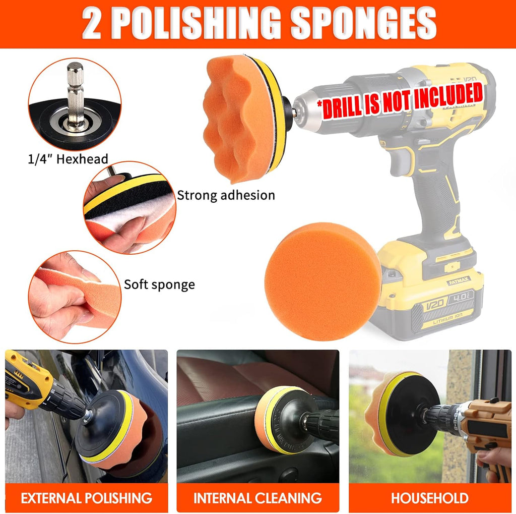 Viewsun 17pcs Car Cleaning Kit, Pink Car Interior Detailing Kit with High Power Handheld Vacuum, Detailing Brush Set, Windshield Cleaner, Cleaning Gel, Complete Auto Accessories for Women Gift