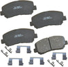 Bendix Premium SBC1363 Ceramic Front Brake Pads for Cadillac Escalade, ESV,EXT,XTS,Chevrolet Avalanche,Cheyenne,Express 1500,Silverado Classic,LD,Suburban,Tahoe,GMC Savana Sierra,Limited,Yukon,XL,