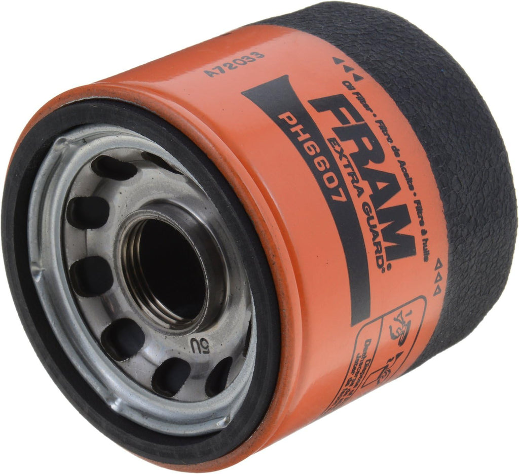 FRAM Ultra Synthetic Automotive Replacement Oil Filter, Designed for Synthetic Oil Changes Lasting up to 20k Miles, XG6607 with SureGrip (Pack of 1)