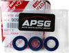 Genuine Oil Filter 90915-YZZN1 / 90915-YZZF2 with APSG Drain Plug Washers | 3 PACK | Compatible with Toyota/Lexus/Scion