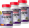Kirkland Signature CoQ10 300 mg., 100 Softgels (3 Pack)