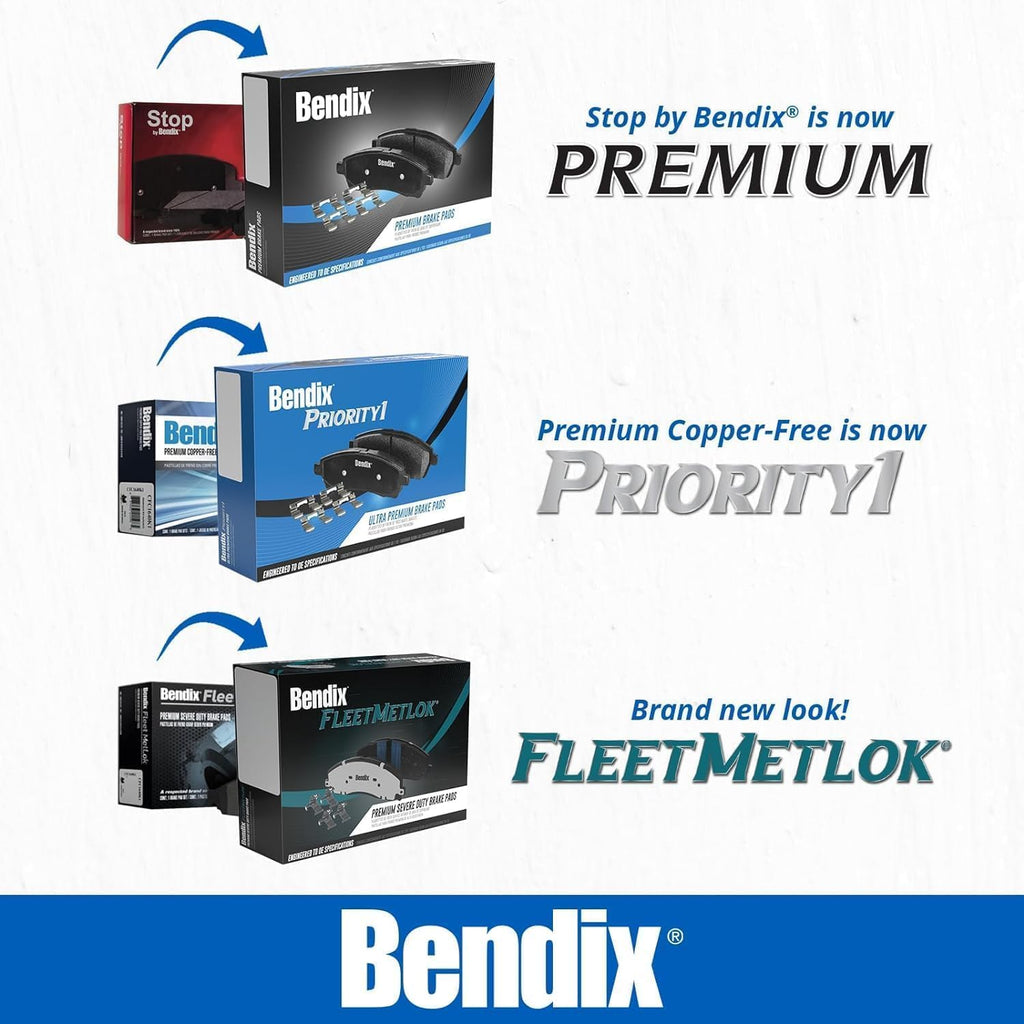 Bendix Premium SBC1363 Ceramic Front Brake Pads for Cadillac Escalade, ESV,EXT,XTS,Chevrolet Avalanche,Cheyenne,Express 1500,Silverado Classic,LD,Suburban,Tahoe,GMC Savana Sierra,Limited,Yukon,XL,