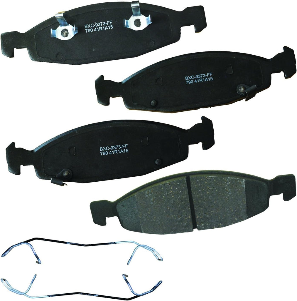 Bendix Premium SBC1363 Ceramic Front Brake Pads for Cadillac Escalade, ESV,EXT,XTS,Chevrolet Avalanche,Cheyenne,Express 1500,Silverado Classic,LD,Suburban,Tahoe,GMC Savana Sierra,Limited,Yukon,XL,