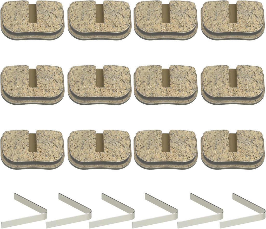 YOXUFA Mini Bike Brake Pads Disc Brake Pads for 79cc 97cc 100cc Coleman CT100U CC100X Baja Doodle Bug DB30 Motovox MBX10 Monster Moto MMB80 MMB105 49cc SYX Moto Mototec Pocket Dirt Bike ATV Parts