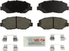 BOSCH BE914H Blue Ceramic Disc Brake Pad Set With Hardware - Compatible With Select Acura ILX; Honda Accord, Civic, CR-V, CR-Z, Element, Fit; FRONT