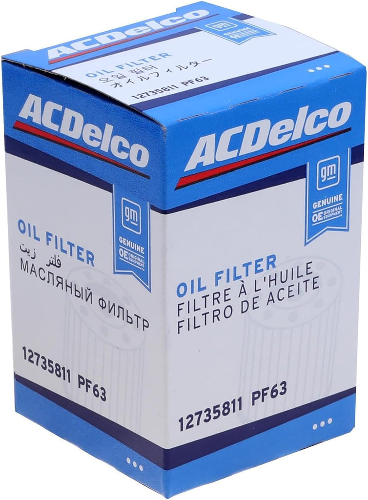 ACDelco GM Original Equipment PF63 (12735811) Engine Oil Filter