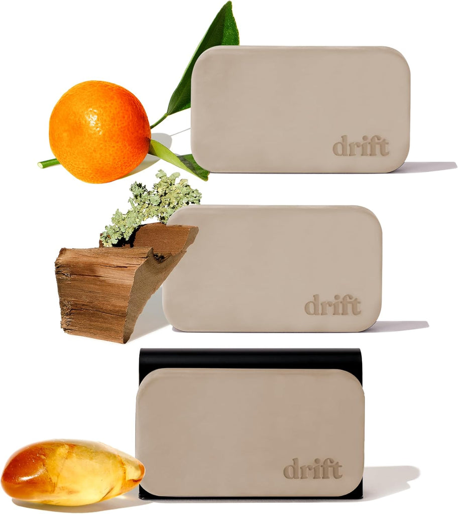 Drift Car Air Freshener - Stone Air Freshener - Car Odor Eliminator - Open Air Scent Starter Kit