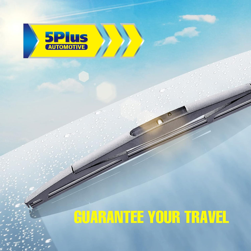 5 PLUS® 12 Inch Rear Wiper Blade Replacement Generic filter for Honda CRV 2022-2017 Element 11-03/Nissan Murano 2024-2009 Armada 23-05 Pathfinder 12-04 Rear Windshield Wiper Blade(12-B)