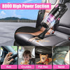 Viewsun 17pcs Car Cleaning Kit, Pink Car Interior Detailing Kit with High Power Handheld Vacuum, Detailing Brush Set, Windshield Cleaner, Cleaning Gel, Complete Auto Accessories for Women Gift