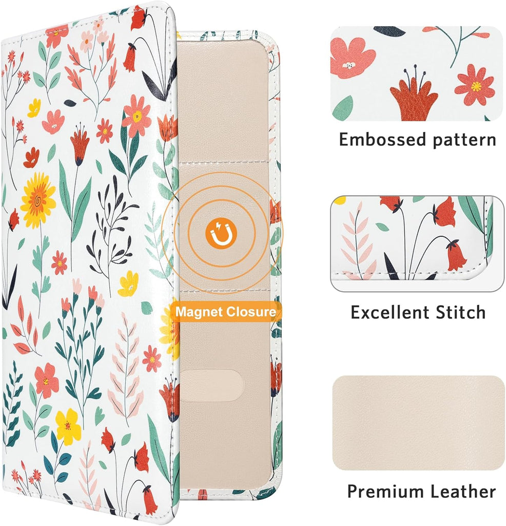 CoBak Car Registration and Insurance Holder - Vehicle Glove Box Car Organizer, Auto Truck Comparment Accessories Case for Essential Document, Driver License, Cards