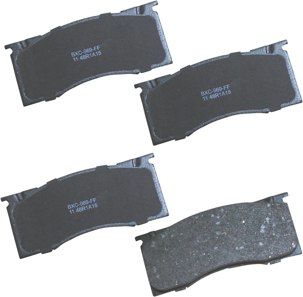Bendix Premium SBC1363 Ceramic Front Brake Pads for Cadillac Escalade, ESV,EXT,XTS,Chevrolet Avalanche,Cheyenne,Express 1500,Silverado Classic,LD,Suburban,Tahoe,GMC Savana Sierra,Limited,Yukon,XL,