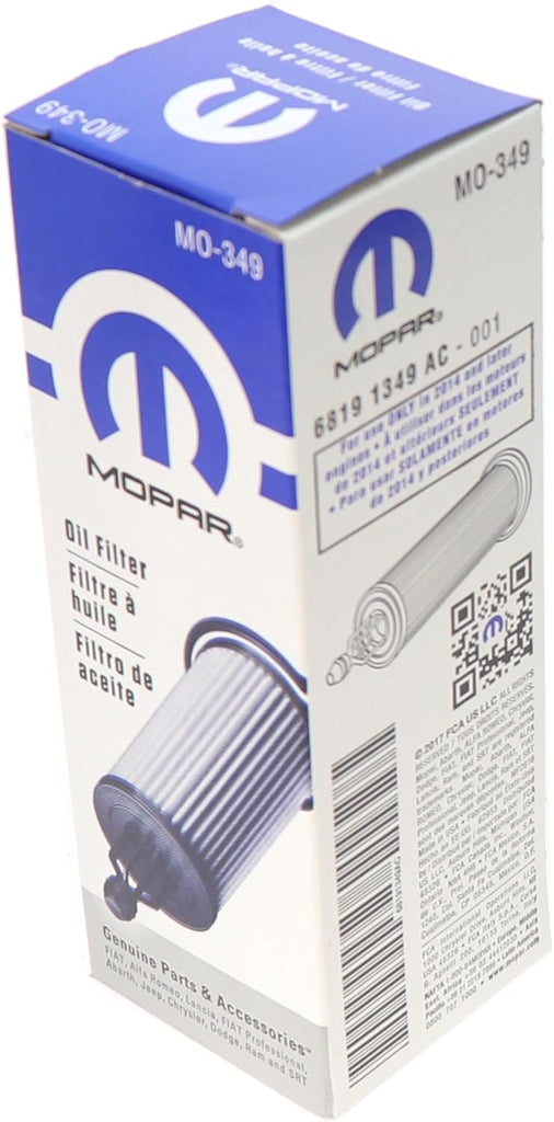 Mopar 68191349AC FILTER ENGINE OIL
