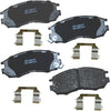 Bendix Premium SBC1363 Ceramic Front Brake Pads for Cadillac Escalade, ESV,EXT,XTS,Chevrolet Avalanche,Cheyenne,Express 1500,Silverado Classic,LD,Suburban,Tahoe,GMC Savana Sierra,Limited,Yukon,XL,