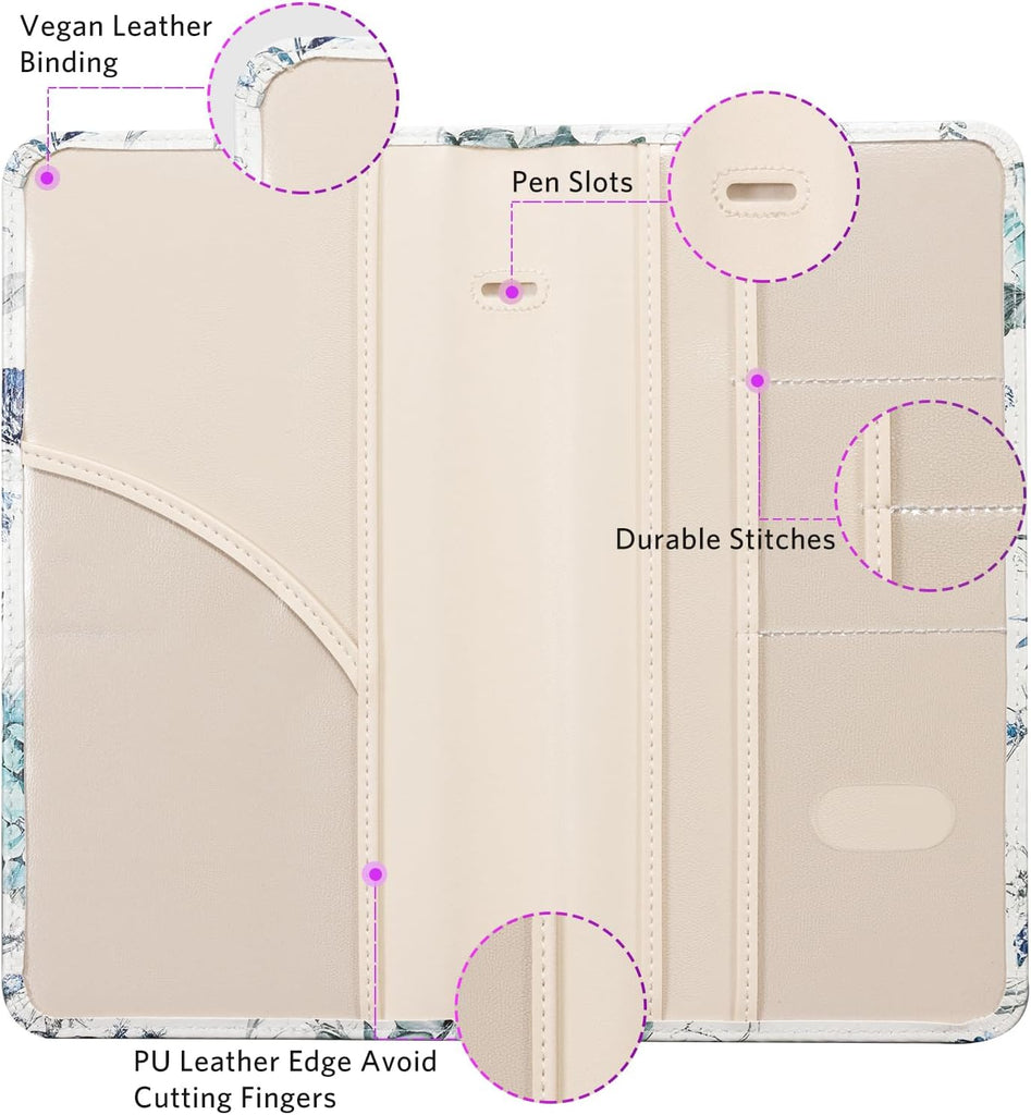 CoBak Car Registration and Insurance Holder - Vehicle Glove Box Car Organizer, Auto Truck Comparment Accessories Case for Essential Document, Driver License, Cards