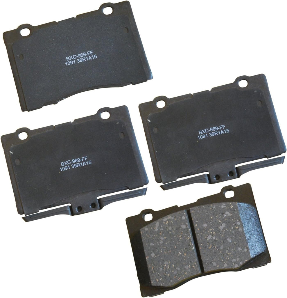 Bendix Premium SBC1363 Ceramic Front Brake Pads for Cadillac Escalade, ESV,EXT,XTS,Chevrolet Avalanche,Cheyenne,Express 1500,Silverado Classic,LD,Suburban,Tahoe,GMC Savana Sierra,Limited,Yukon,XL,