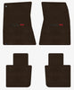 Lloyd Ultimat Front & Rear Mats for '68-69 Chevy Malibu W/Black/Red Malibu SS
