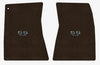 Lloyd Ultimat Front Carpet Mats for '68-69 Chevy Malibu W/Silver on Black SS 396