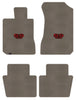 Lloyd Classic Loop Front & Rear Mats for '58 Chevy Bel Air W/Red on Black SS 396