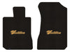 Lloyd Berber Front Mats for '71-73 Calais W/Black on Gold Cadillac Script