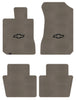 Lloyd Loop Front & Rear Mats for '58 Bel Air W/Black Outline Chevy Bowtie