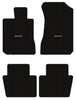 Lloyd Loop Front & Rear Mats for '88-89 Accord W/Red & Black Honda H & Word Comb