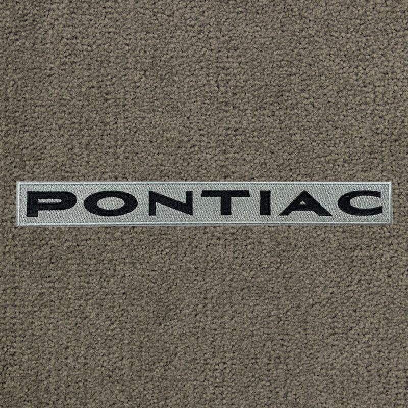 Lloyd Berber Front Carpet Mats for '09-10 Pontiac G6 W/Black on Silver Pontiac