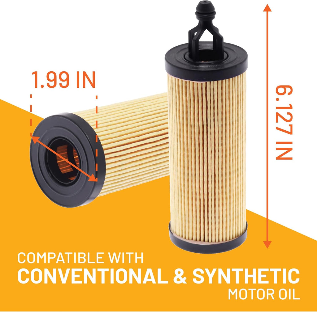 FRAM Extra Guard CH11665 10K Mile Change Automotive Replacement Interval Spin-On Engine Oil Filter for Select Vehicle Model Years, Vehicle Engine Protection Oil Filter for Everyday Drivers