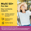 Nature Made Multivitamin For Women 50+ No Iron, Multivitamins for Women 50 Plus, Daily Nutritional Support, Nature Made Multi Vitamins, 90 Tablets, 90 Day Supply