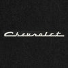 Lloyd Ultimat Front Carpet Mats for '69-71 Chevy Bel Air W/Silver on Black Chevy