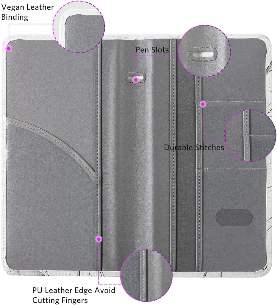 CoBak Car Registration and Insurance Holder - Vehicle Glove Box Car Organizer, Auto Truck Comparment Accessories Case for Essential Document, Driver License, Cards