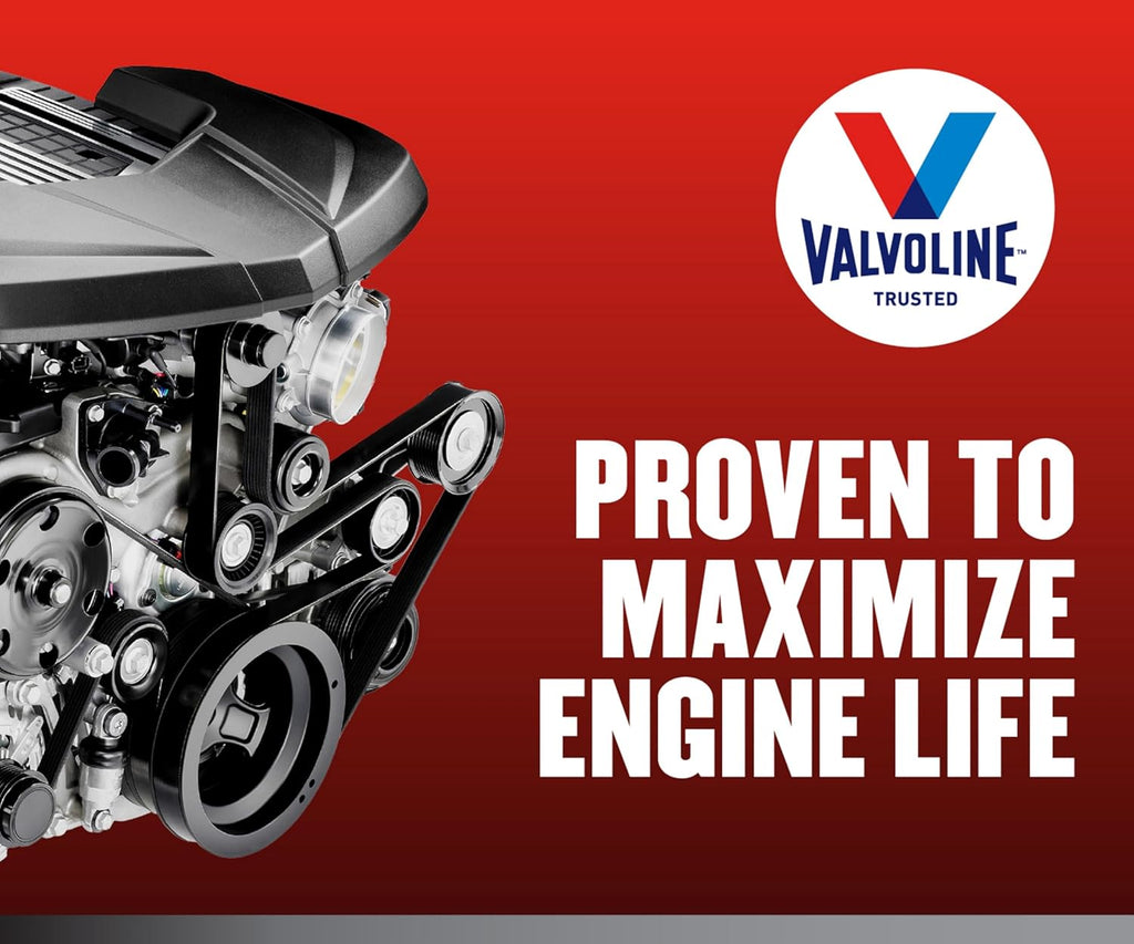 Valvoline High Mileage with MaxLife Technology SAE 5W-30 Synthetic Blend Motor Oil 5 QT