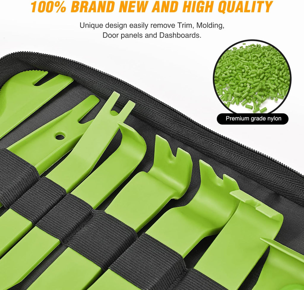 GOOACC - GRC-33 240PCS Bumper Retainer Clips Car Plastic Rivets Fasteners Push Retainer Kit Most Popular Sizes Auto Push Pin Rivets Set -Door Trim Panel Fender Clips for GM Ford Toyota Honda Chrysler