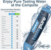 Camco Tastepure RV Water Filter - New & Advanced RV Inline Water Filter with Flexible Hose Protector - GAC & KDF Filtration - Made in USA - Camping Essentials for Fresh Drinking Water (40043)