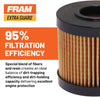 FRAM Ultra Synthetic XG9972 20K Mile Change Automotive Replacement Engine Oil Filter for Synthetic Oil Changes, Premium Vehicle Engine Protection Oil Filter for Select Vehicle Model Years