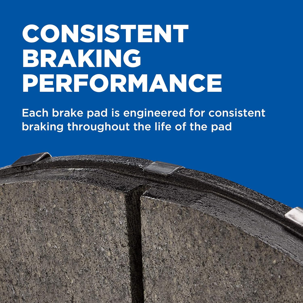 Wagner QuickStop ZD866 Front Disc Brake Pad Set Ceramic for Jeep Patriot