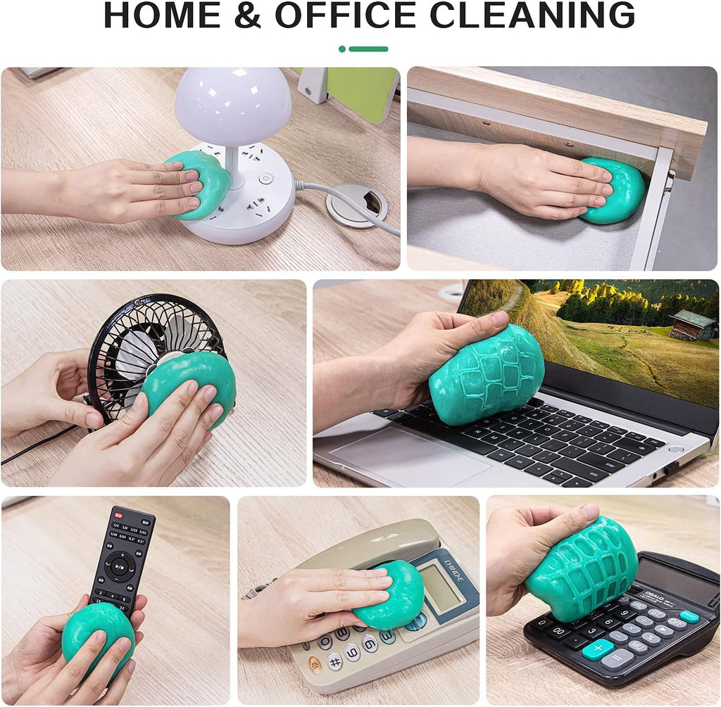 TICARVE Car Cleaning Gel Detailing Putty Car Putty Auto Detailing Tools Car Interior Cleaner Cleaning Slime Car Accessories Keyboard Cleaner Rose/NT WT: 5.6 oz (160 gr)