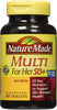 Nature Made Multivitamin For Women 50+ No Iron, Multivitamins for Women 50 Plus, Daily Nutritional Support, Nature Made Multi Vitamins, 90 Tablets, 90 Day Supply