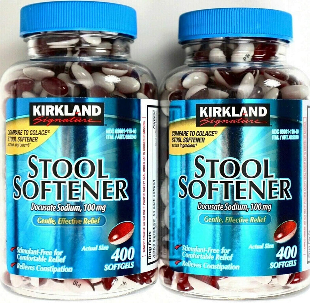 Kirkland Signature Stool Softener 100 mg, 400 Softgels