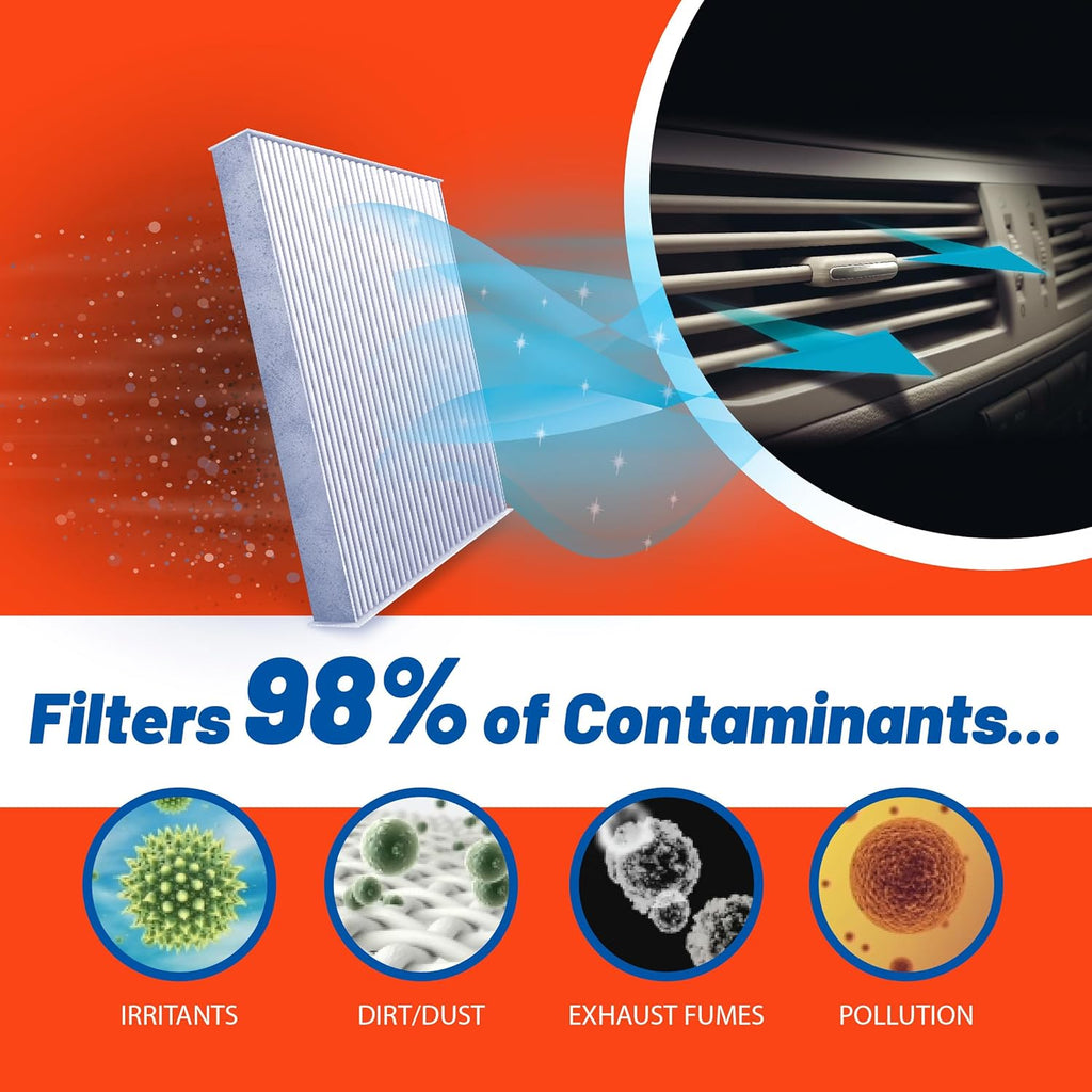 FRAM Extra Guard PH3614 10K Mile Change Automotive Replacement Interval Spin-On Engine Oil Filter for Select Vehicle Model Years, Vehicle Engine Protection Oil Filter for Everyday Drivers