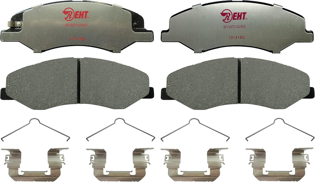 Raybestos Element3 EHTTM Automotive Replacement Front Brake Pad for Select Toyota (4Runner, FJ Cruiser, Sequoia, Tacoma, Tundra), Lexus (GX460,GX470) (EHT976H)