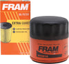FRAM Extra Guard PH3614 10K Mile Change Automotive Replacement Interval Spin-On Engine Oil Filter for Select Vehicle Model Years, Vehicle Engine Protection Oil Filter for Everyday Drivers