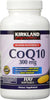 Kirkland Signature CoQ10 300 mg., 100 Softgels (3 Pack)