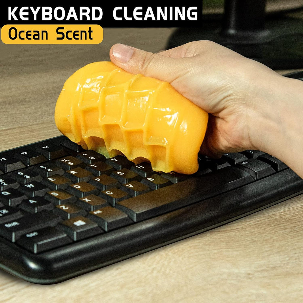 TICARVE Car Cleaning Gel Detailing Putty Car Putty Auto Detailing Tools Car Interior Cleaner Cleaning Slime Car Accessories Keyboard Cleaner Rose/NT WT: 5.6 oz (160 gr)