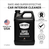 CAR GUYS Super Cleaner | Effective Car Interior Cleaner | Leather Car Seat Cleaner | Stain Remover for Carpet, Upholstery, Fabric, and Much More! | 18 Oz Kit with Microfiber Towel