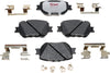 Raybestos Element3 EHTTM Automotive Replacement Front Brake Pad for Select Toyota (4Runner, FJ Cruiser, Sequoia, Tacoma, Tundra), Lexus (GX460,GX470) (EHT976H)