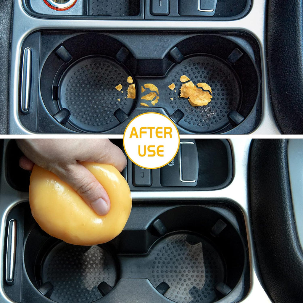 TICARVE Car Cleaning Gel Detailing Putty Car Putty Auto Detailing Tools Car Interior Cleaner Cleaning Slime Car Accessories Keyboard Cleaner Rose/NT WT: 5.6 oz (160 gr)