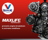 Valvoline High Mileage with MaxLife Technology SAE 5W-30 Synthetic Blend Motor Oil 5 QT