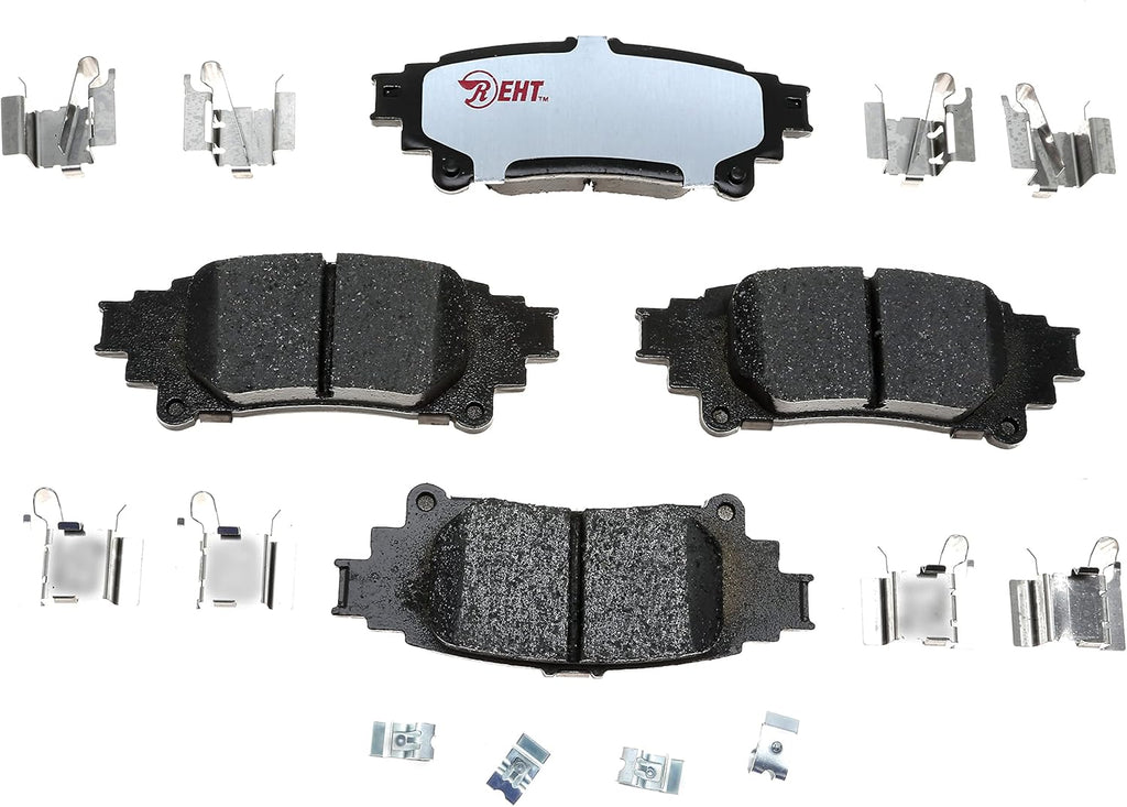 Raybestos Element3 EHTTM Automotive Replacement Front Brake Pad for Select Toyota (4Runner, FJ Cruiser, Sequoia, Tacoma, Tundra), Lexus (GX460,GX470) (EHT976H)