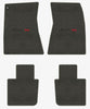 Lloyd Velourtex Front & Rear Mats for '68-69 Chevy Malibu W/Black/Red Malibu SS