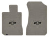 Lloyd Velourtex Front Mats for '98-00 Chevy Metro W/Black Outline Chevy Bowtie